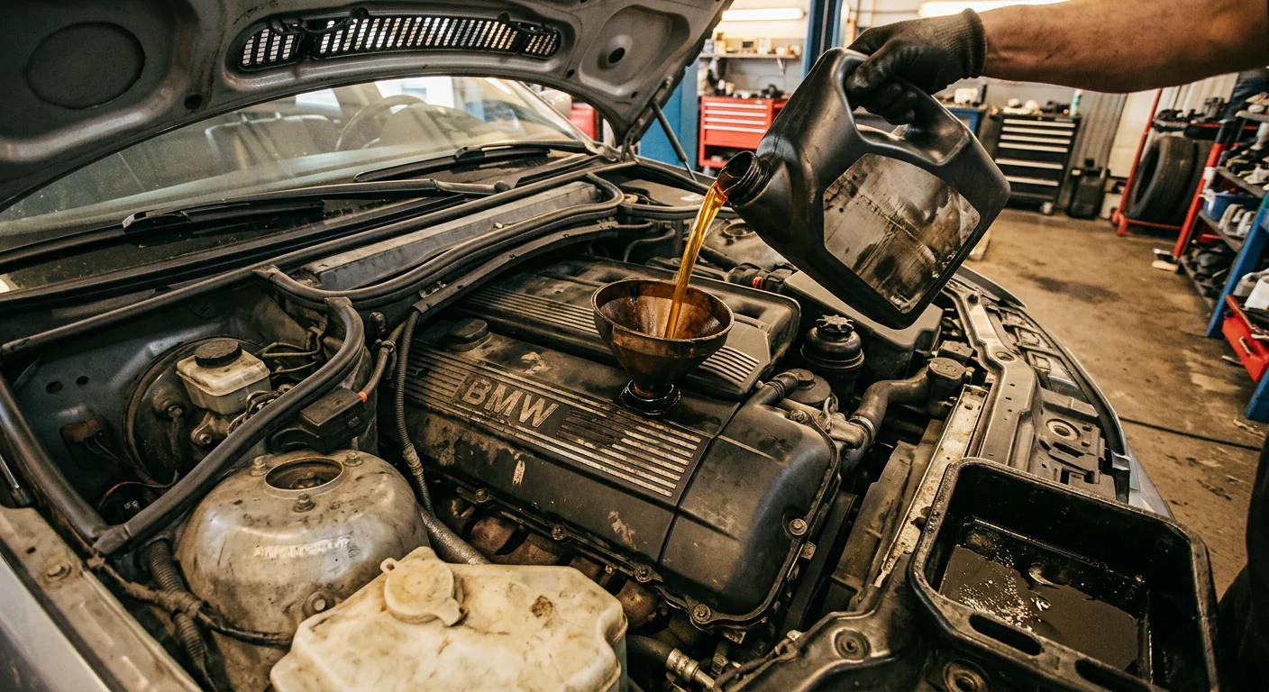 European car oil service and scheduled maintenance at independent workshop Bukit Merah Singapore